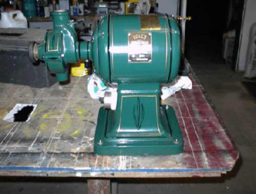 An actual restored grinder for an estate.